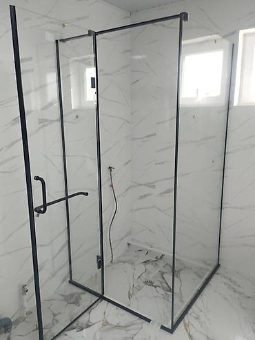 Душевые кабины: Душевая кабина Прямоугольная, Покрытие: Антикапельное — 5