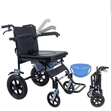 купить инвалидную коляску в бишкеке: Самая лёгкая мобильная коляска с туалетом! Подходит для: •