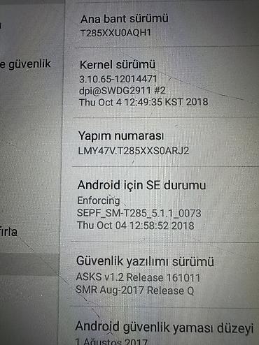 a 3: Samsung Galaxy Tab A (ağ rəng) - Ekran: 8.0" TFT, 1280x800 çözünürlük — 7