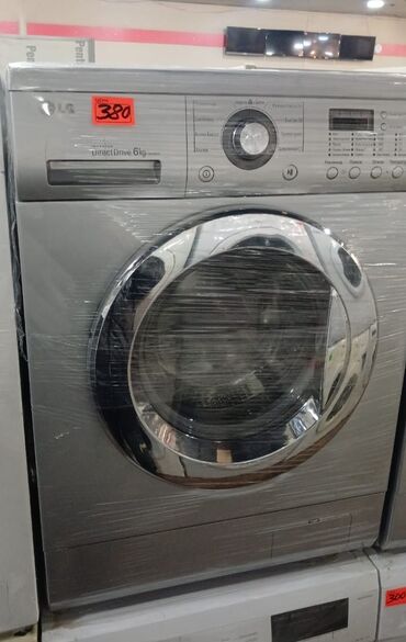 Paltaryuyan maşınlar: Paltaryuyan maşın LG, 6 kq, İşlənmiş, Avtomat, Qurutma var, Kredit var, Ödənişli çatdırılma