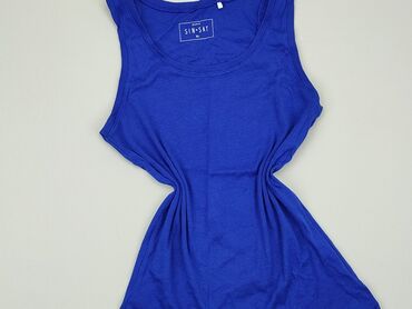 t shirty niebieski: T-shirt, SinSay, XL (EU 42), condition - Good