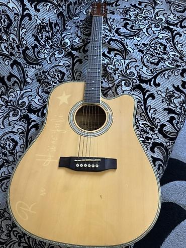 Akustik gitaralar: Akustik gitara, 6 sim, İşlənmiş, Ünvandan götürmə, Pulsuz çatdırılma, Ödənişli çatdırılma — 4