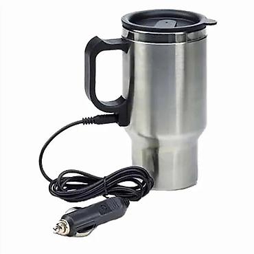 Električna kuvala: Putna termo šolja sa grejačem za auto – Finish Line - Napajanje: 12 V — 1
