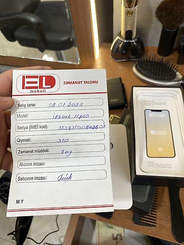 Apple iPhone: IPhone 11 Pro, Qara, Zəmanət — 1