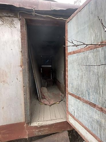 Вагоны: Передвижной металлический вагончик/бытовка (каркас из стали, обшивка — 8