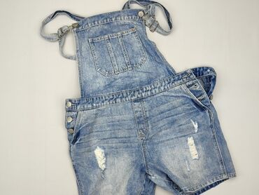 spodnie dresowe oversize damskie: Dungaree, M (EU 38), condition - Good