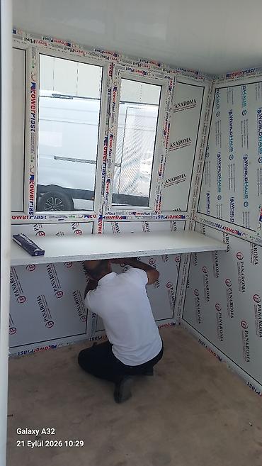 Budkalar, köşklər: Ofis üçün Kabinət
Mühafizə Butkaları
Butka 155x155=890 man — 9