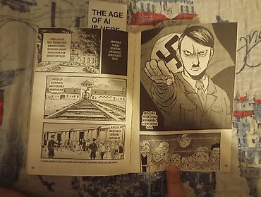 Комиксы, манга: “Kavgam – Adolf Hitler” (Manga versiyası) Nəşriyyat: İthaki/İşraqkarşı — 2