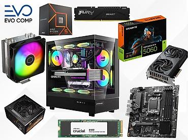 monitir: Evo Gaming PC Entry Strike RTX 5060 8GB | Ryzen 5 7500F | 16GB | 1TB — 1