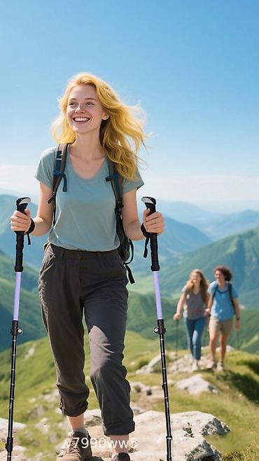 Ходунки, костыли, трости, роллаторы: Треккинговые палки телескопические (пара) 1900 с - Назначение — 4