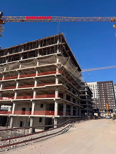 горгаи: 1 комната, 55 м², Городское ГАИ Элитка, 4 этаж, ПСО (под самоотделку) — 1