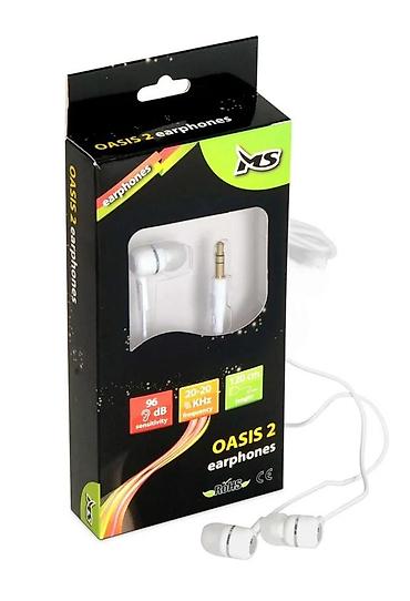 Slušalice: MS OASIS 2 žičane slušalice (in-ear) - Tip: slušalice sa gumiranim — 1