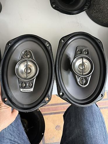 Dinamiklər və sabvuferlər: Avtomobil audio dəsti - Dinamiklər: Pioneer 6x9 oval koaksial arxa — 2