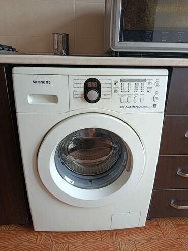 Paltaryuyan maşınlar: Paltaryuyan maşın Samsung, 6 kq, İşlənmiş, Avtomat, Qurutma var, Kredit yoxdur, Ünvandan götürmə