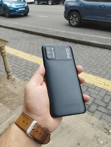 Elektronika: Poco M3, 64 GB, rəng - Qara, Zəmanət, Sensor, Barmaq izi — 1