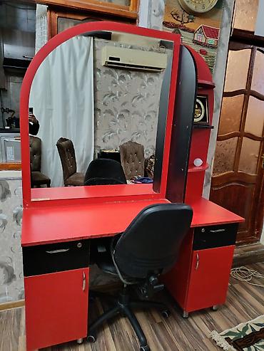 Salon üçün vizaj/berber stolu və güzgü komplekti(( stolla birlikde))