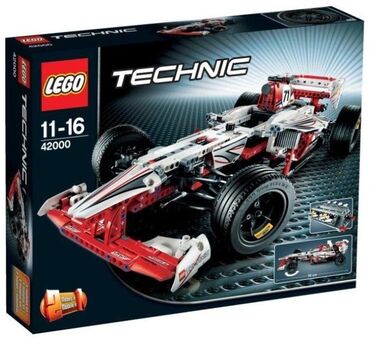 развивающие игрушки для детей 3 лет: Конструктор LEGO Technic 42000 Чемпион Гран При(БЕЗ КОРОБКИ) Общие