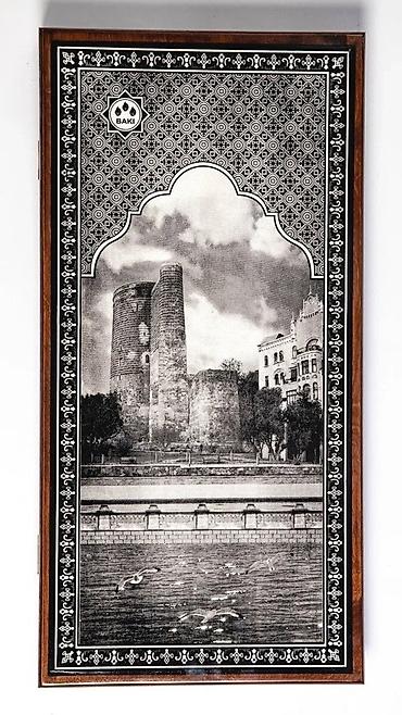 nerd taxta: №: 13947 Məhsulun adı: Nərd Az.Nərd 26, taxta, 61x30x4 sm Brend — 1