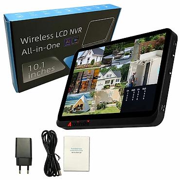 notebook ekranlari: 8 kanalli wifi 10.1 inch LCD NVR (xmeye, icsee) 2 mikro sd kart — 4