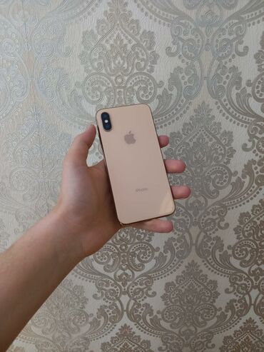 iphone xs qiymeti islenmis: IPhone Xs | 64 GB Matte Gold | Simsiz şarj, Face ID