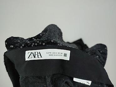 zara flared zip: Zara, Spodnie materiałowe damskie, rozmiar S — 4