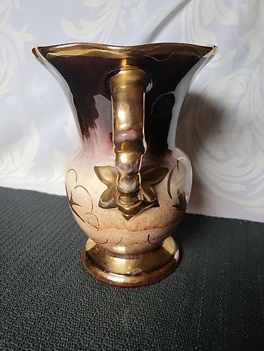 Stare vaze i dekor: Vaza iz 1949 do 1990g.Nemacka- rucni rad. Vaza perfektna, rucni — 7