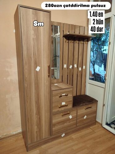 qapi elanlari: Düz dolab, Dəhliz üçün, Paltar üçün, 1 qapı