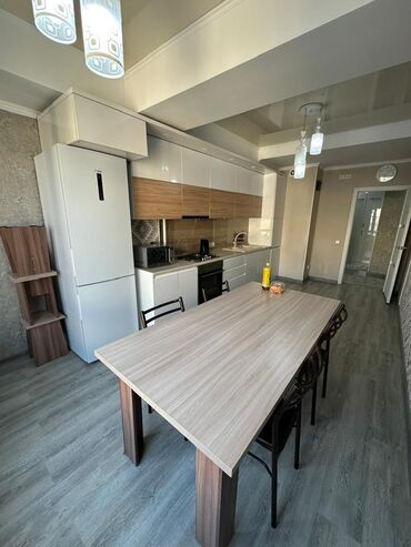 долгосрочная аренда квартира бишкек аламедин: 2 комнаты, Агентство недвижимости, С мебелью полностью