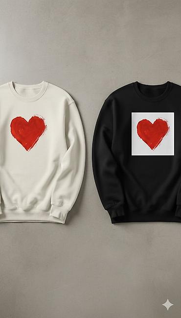 Толстовки: Світшоты унисекс с принтами - Фасон: классический свитшот с круглым — 4