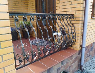 Распашные ворота: Кованые изделия под заказ: ворота, калитки, ограждения, перила — 28