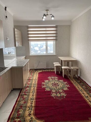 долгосрочная квартира кызыл аскер: 1 комната, Агентство недвижимости, Без подселения, С мебелью частично