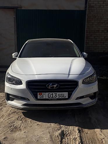 Унаа сатуу: Hyundai Grandeur: 2018 г., 3 л, Автомат, Газ, Седан — 1
