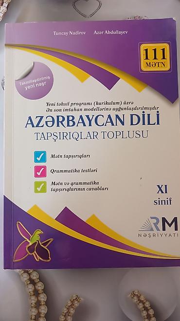 Testlər: Məhsul: “Azərbaycan Dili – Tapşırıqlar Toplusu” (XI sinif) Müəlliflər — 1