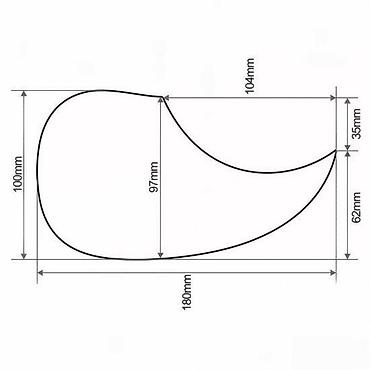 Sport i hobi: ZASTITA ZA AKUSTICNU GITARU PICKGUARD | Slanje po dogovoru ili lično — 4
