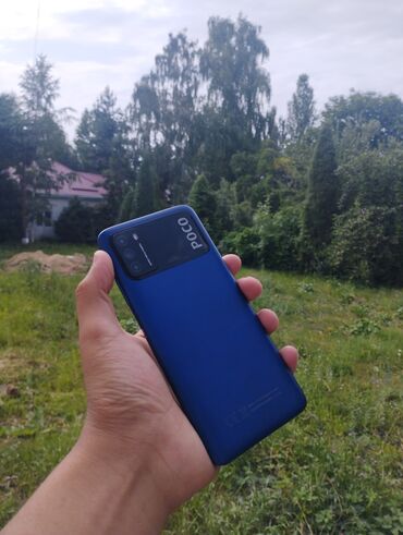 поко м 3 телефон: Poco M3, Б/у, 128 ГБ, цвет - Синий, 2 SIM