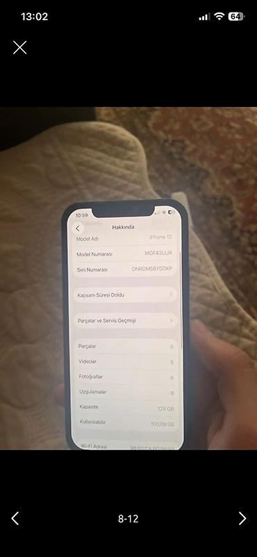 Apple iPhone: IPhone 12, 128 GB, Mavi, Face ID — 7