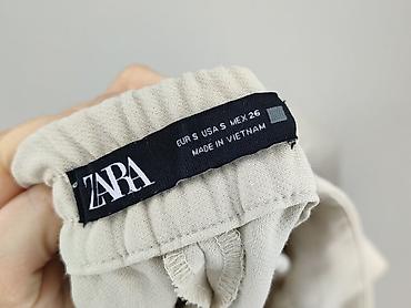 cargo stradivarius: Zara, Spodnie materiałowe damskie, rozmiar S — 4