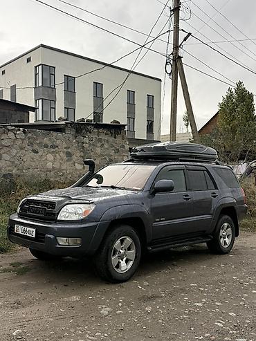 Унаа: Toyota 4Runner: 2003 г., 4 л, Автомат, Газ, Жол тандабас — 4