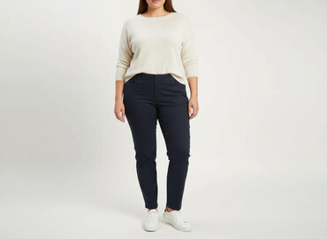 zalando spodnie materiałowe: Spodnie materiałowe damskie, rozmiar 2XL