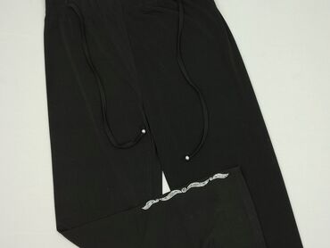 Women: Material trousers for women, size L (EU 40)
