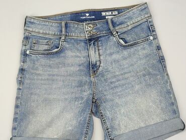 spodenki krótkie jeans: Krótkie Spodenki Damskie, Tom Tailor, M (EU 38), stan - Dobry