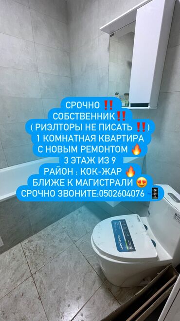 Продажа квартир: 1 комната, 39 м², Индивидуалка, 3 этаж, Евроремонт
