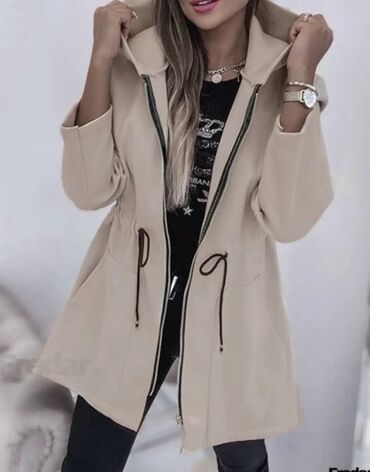 Dukserice: S (EU 36), Jednobojni, bоја - Siva — 3