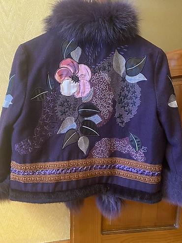 geyin: GUCCI qadın jaketi – bənövşəyi tonlarda lüks dizayn - Model: qısa — 2