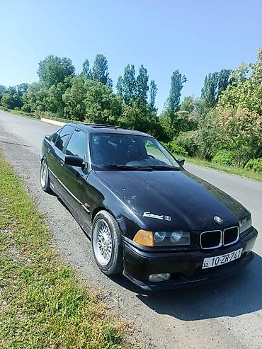 mercedes s class 220: BMW 3 Seriyası E36 sedan, qara rəng - Kuzov: 4 qapılı sedan — 2