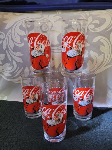 čaše za šampanjac za mladence: Case nove,vintaz Coca Cola francuske. Nove case,sve na njima odsjaj