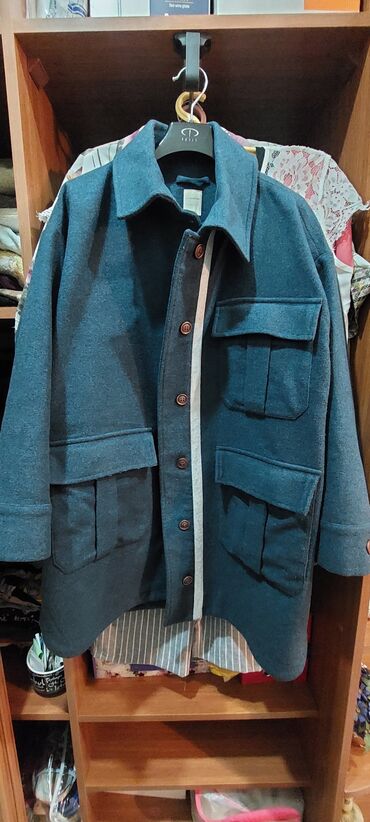 женские классические пальто: Пальто M (EU 38), цвет - Синий