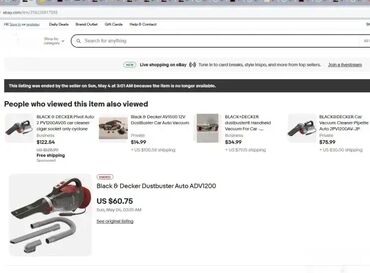 Ručni usisivači: *** AKCIJA *** #2622 Kvalitetan usisivač za auto BLACK+DECKER; Model — 4