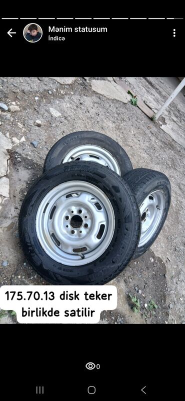 диски на таврию: İşlənmiş Disk təkər VAZ (LADA) R 13