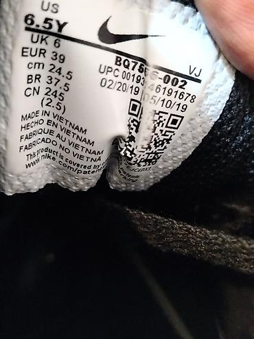 Patike: Nike patike broj 39-700 dinara Veoma dobro stanje Broj 39 Gaziste 24,5 na lalafo.rs — 6 Patike: Nike patike broj 39-700 dinara Veoma dobro stanje Broj 39 Gaziste 24,5 — 6